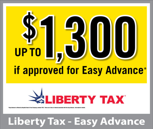 Liberty Tax Signs Big Daddys Signs