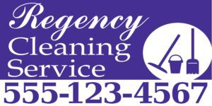 Regency Cleaning Service phone number.